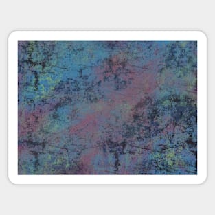 Abstract Retro Painting Sticker